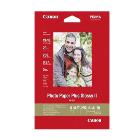 Glossy Photo Paper Canon PP-201 (20 uds)