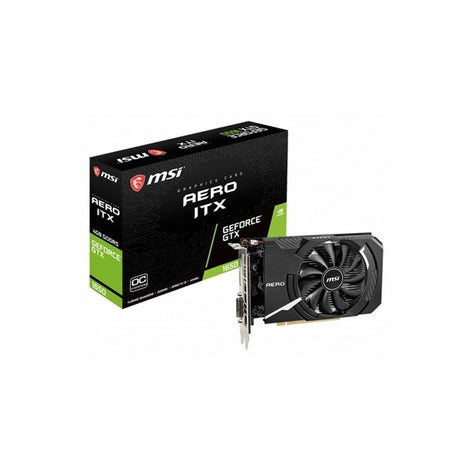 Graphics card MSI NVIDIA GTX 1650 AERO ITX 4 GB GDDR5X