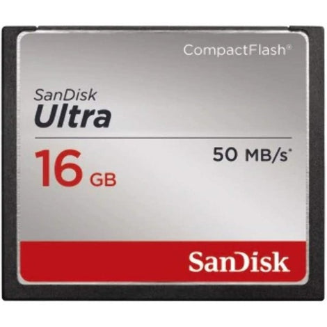 Memory Card SanDisk Ultra CompactFlash 16 GB SDHC (Refurbished A)